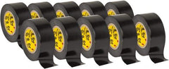 3M - 3/4" x 20', Black Vinyl Electrical Tape - 7 mil Thick, 1,150 V/mil Dielectric Strength - Strong Tooling