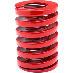 Associated Spring Raymond - 22mm Hole Diam, 11mm Rod Diam, 55mm Free Length, Red Die Spring - Strong Tooling