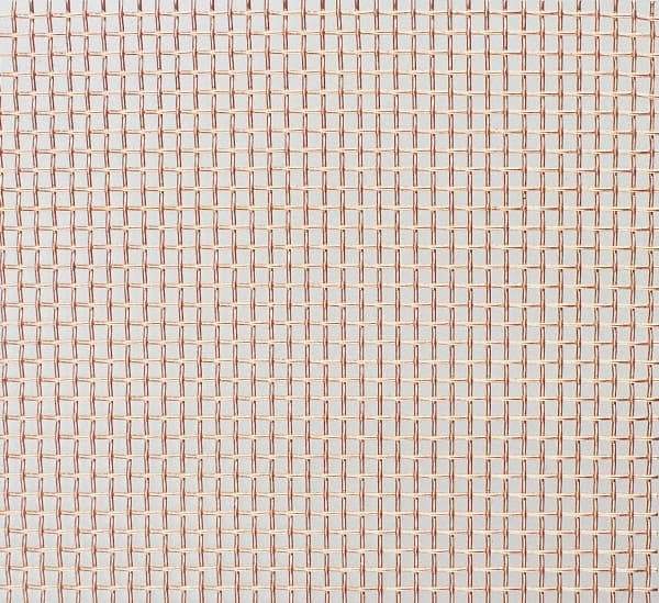 Value Collection - 34 Gage, 0.01 Inch Wire Diameter, 40 x 40 Mesh per Linear Inch, Copper, Wire Cloth - 0.015 Inch Opening Width, 36 Inch Wide, Cut to Length - Strong Tooling