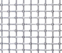 Value Collection - 20 Gage, 0.035 Inch Wire Diameter, 4 x 4 Mesh per Linear Inch, Steel, Wire Cloth - 0.215 Inch Opening Width, 36 Inch Wide, Cut to Length, Galvanized after Weave - Strong Tooling