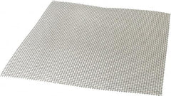 Value Collection - 18 Gage, 0.047 Inch Wire Diameter, 6 x 6 Mesh per Linear Inch, Stainless Steel, Wire Cloth - 0.12 Inch Opening Width, 12 Inch Wide x 12 Inch Stock Length - Strong Tooling