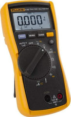 Fluke - 116, CAT III, 600 VAC/VDC, Digital True RMS Auto Ranging Manual Ranging Multimeter - Measures Voltage, Capacitance, Resistance, Temperature - Strong Tooling