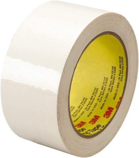 3M - 36 Yds. x 1", White Polyethylene Film Tape - 483 Series, 5 mil Thick, 10 Lb./Inch Tensile Strength - Strong Tooling