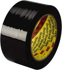 3M - 36 Yds. x 2", Black Polyethylene Film Tape - 483 Series, 5 mil Thick, 10 Lb./Inch Tensile Strength - Strong Tooling