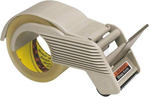 3M - 2" Wide, Handheld Style, Handheld Tape Dispenser - For Use with Box Sealing Tape - Strong Tooling