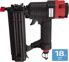 Value Collection - 5/8 to 2" Nail Length, 0.079" Nail Diam, 18 Gauge Brad Air Nailer - 60 to 100 psi - Strong Tooling