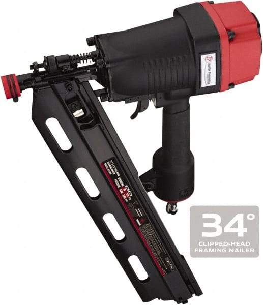 Value Collection - 2 to 3-1/2" Nail Length, 0.28" Nail Diam, Framing Air Nailer - 70 to 115 psi - Strong Tooling