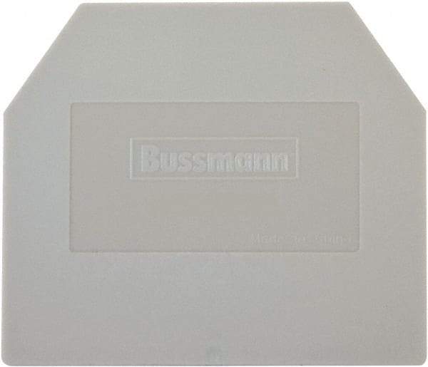 Cooper Bussmann - 1.9" High x 1.8" Long, Terminal Block End Cover - Use with DP100 Series Terminal Blocks - Strong Tooling