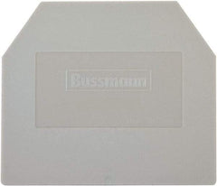 Cooper Bussmann - 1.9" High x 1.8" Long, Terminal Block End Cover - Use with DP100 Series Terminal Blocks - Strong Tooling