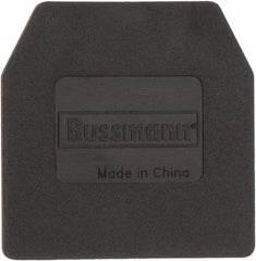 Cooper Bussmann - 1.2" High x 0.8" Long, Terminal Block End Cover - Use with DM30-LK Terminal Blocks - Strong Tooling