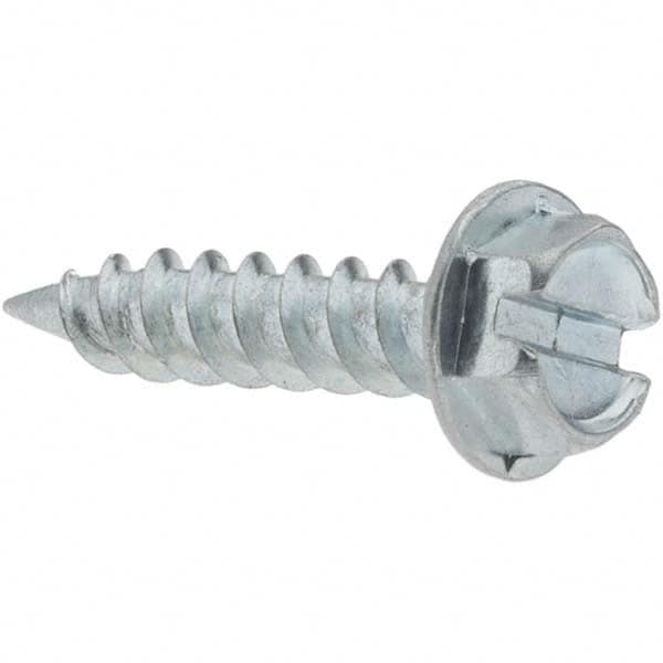 Value Collection - Sheet Metal Screws System of Measurement: Inch Head Type: Hex Washer - Strong Tooling