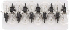 Value Collection - Incandescent Miniature & Specialty S8 Lamp - Plastic Wedge Base - Strong Tooling