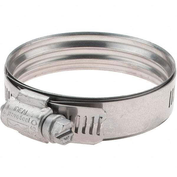 IDEAL TRIDON - SAE Size 36, 43 to 65mm Diam, Stainless Steel 360° Worm Drive Clamp - Strong Tooling