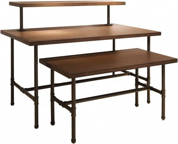 ECONOCO - 58" Long x 30" Wide x 30" High Stationary Nesting Table Frame - Gray, Steel Frame - Strong Tooling