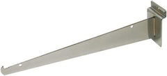 ECONOCO - Satin Chrome Coated Shelf Bracket - 12" Long - Strong Tooling