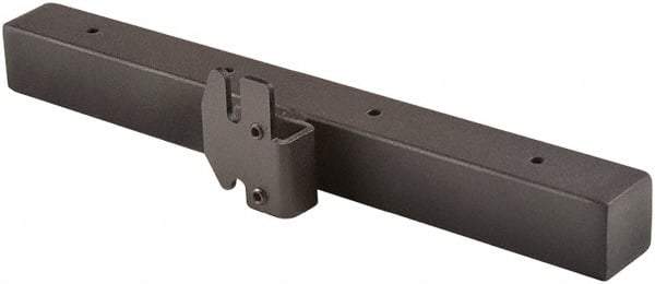 ECONOCO - Black Matte Finish Shelf Bracket - 12" Long - Strong Tooling