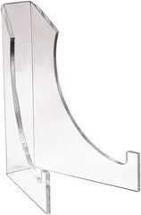 ECONOCO - 6" Deep x 8" High, Acrylic Display Easel - Clear - Strong Tooling