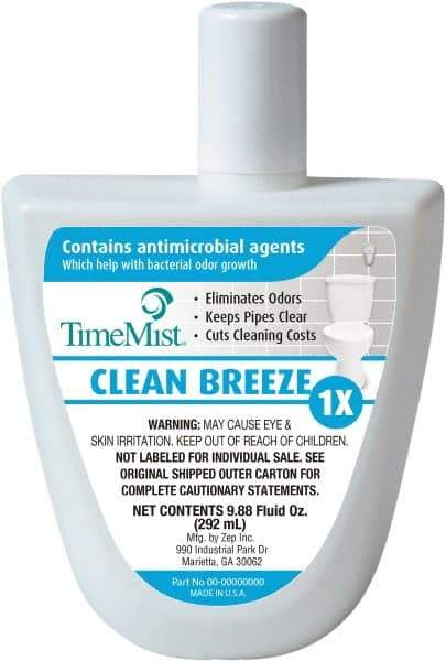 TimeMist - 10.5 oz Air Freshener Dispenser Refill - Clean/Fresh, Compatible with TimeMist Virtual Janitors - Strong Tooling