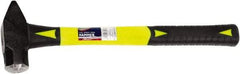 Ability One - 3 Lb Head Cross Pein Hammer - Fiberglass Handle with Grip, 15" OAL - Strong Tooling