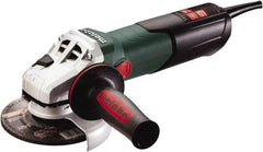 Metabo - 5" Wheel Diam, 2,800 to 9,600 RPM, Corded Angle & Disc Grinder - 5/8-11 Spindle, 120 Volts, 13.5 Amps - Strong Tooling