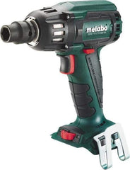 Metabo - 1/2" Drive 18 Volt Pistol Grip Cordless Impact Wrench & Ratchet - 2,150 RPM, 295 Ft/Lb Torque, Lithium-Ion Batteries Not Included - Strong Tooling