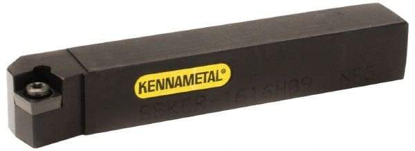 Kennametal - SVHB, Left Hand Cut, 50° Lead Angle, 20mm Shank Height x 20mm Shank Width, Neutral Rake Indexable Turning Toolholder - 125mm OAL, VB..1604.. Insert Compatibility, Series Screw-On - Strong Tooling