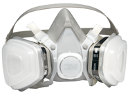 Half Facepiece Disposable Respirator Assembly; Medium 12/cs - Strong Tooling