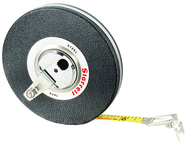 530-100 Closed Reel Measuring Tape-3/8" x 100' - Strong Tooling