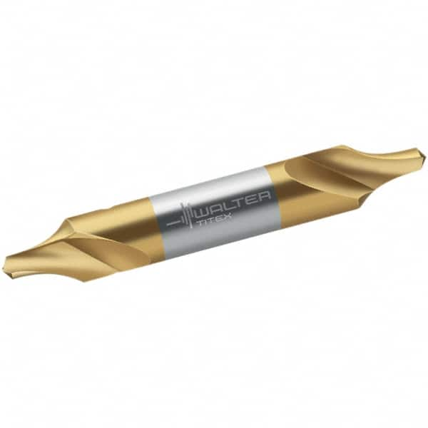 Walter-Titex - Metric Radius Cut 60° Incl Angle High Speed Steel Combo Drill & Countersink - Strong Tooling