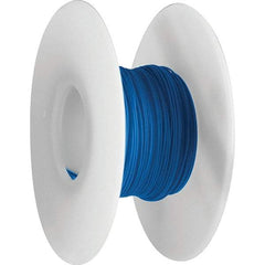 OK Industries - 28 AWG, 1 Strand, 30.4 m OAL, Copper Hook Up Wire - Blue Kynar Jacket, 0.024" Diam - Strong Tooling