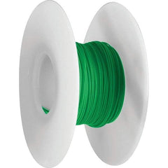 OK Industries - 30 AWG, 1 Strand, 30.4 m OAL, Copper Hook Up Wire - Green Kynar Jacket - Strong Tooling