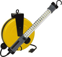 Value Collection - 120 Volt, 7 Watt, Electric, LED Portable Drop Light Work Light - 50' Cord, 1 Head, 500 Lumens, ABS - Strong Tooling