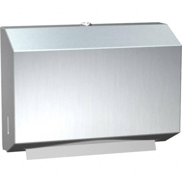 ASI-American Specialties, Inc. - Manual, Stainless Steel Paper Towel Dispenser - 200 C-Fold or 275 Multi-Fold, Silver - Strong Tooling