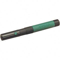 Quartet - Rubber & Metal Pen Size Laser Pointer - Jade Green, 2 AAA Batteries Included - Strong Tooling