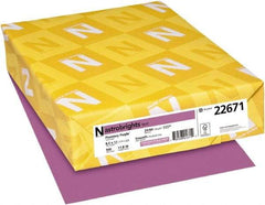 Neenah Paper - 8-1/2" x 11" Planetary Purple Colored Copy Paper - Use with Laser Printers, Copiers, Inkjet Printers - Strong Tooling