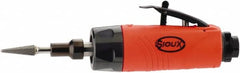 Air Die Grinder: 1/4'' Collet 0.5 hp, 23 CFM, Front Exhaust