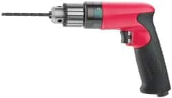 Sioux Tools - 3/8" Keyed Chuck - Pistol Grip Handle, 6,000 RPM, 11.8 LPS, 25 CFM, 0.6 hp - Strong Tooling