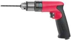 Sioux Tools - 1/4" Keyed Chuck - Pistol Grip Handle, 4,000 RPM, 11.8 LPS, 25 CFM, 0.6 hp - Strong Tooling