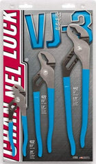 Channellock - 3 Piece Tongue & Groove Plier Set - Comes in Display Card - Strong Tooling