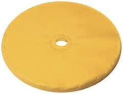 Osborn - 8" Diam x 1/4" Thick Unmounted Buffing Wheel - 30 Ply, Loose Sewn, 1" Arbor Hole, Soft Density, Soft Grade - Strong Tooling