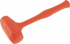 Proto - 56 oz Head 3" Face Diam Urethane Dead Blow Hammer - 12" OAL, Urethane Handle - Strong Tooling