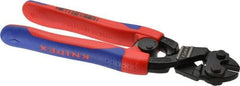 Knipex - 8" OAL, Bolt Cutter - 18mm Jaw Length x 33mm Jaw Width, Standard Head, Ergo Dual Component Handle - Strong Tooling