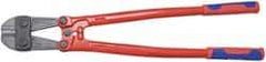 Knipex - 24" OAL, 35mm Jaw Length x 80.5mm Jaw Width, Bolt Cutter Pliers - Standard Head, Steel Tube, Power-Coated Handles - Strong Tooling