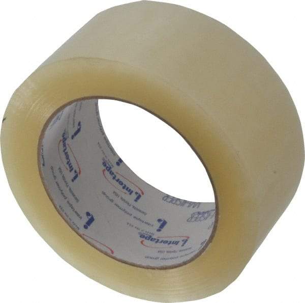 Intertape - 2" x 110 Yd Clear Acrylic Adhesive Sealing Tape - Polypropylene Film Backing, 2 mil Thick, 22 Lb Tensile Strength, Series 130WS - Strong Tooling