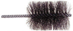 Osborn - 2" Long x 1/2" Diam Steel Tube Spiral Brush - 5" OAL, 0.006" Wire Diam, 0.187" Shank Diam - Strong Tooling