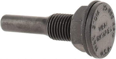 Osborn - 1/4" Arbor Hole to 1/4" Shank Diam Drive Arbor - For Small Diam Wheel Brushes - Strong Tooling