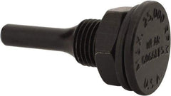 Osborn - 1/4" Arbor Hole to 1/4" Shank Diam Drive Arbor - For Small Diam Wheel Brushes - Strong Tooling