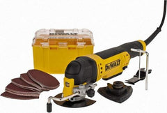 DeWALT - 120 Volt, Electric Multi Tool Kit - 22,000 RPM, 3 Amps - Strong Tooling