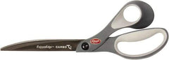 Clauss - 7" LOC, 10" OAL Carbonitride Titanium Steel Shears - Glass Filled Nylon Handle, For Paper, Fabric - Strong Tooling