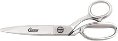 Clauss - 6" LOC, 10" OAL Dubbed Trimmers - Steel Handle, For Paper, Fabric - Strong Tooling